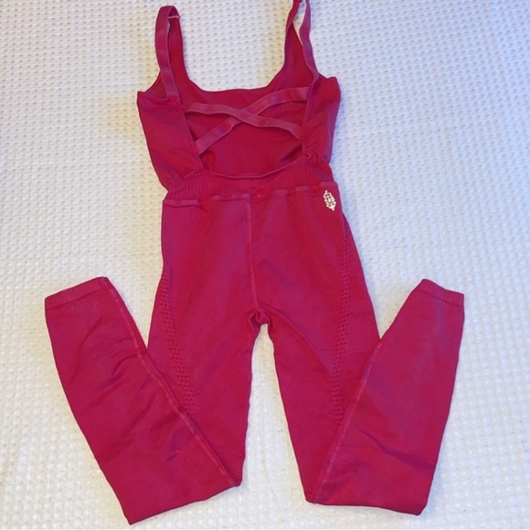 Free People Good Karma Onesie in “Berry” Size XS/S NWOT $98 - Picture 13 of 13